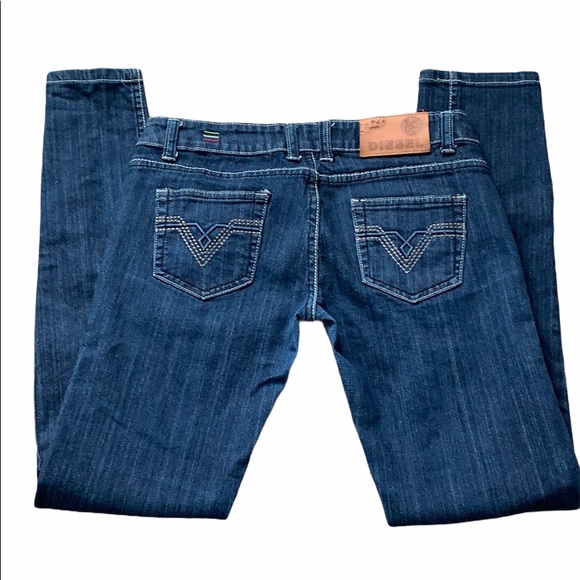 Diesel Mid Rise Skinny Jeans - Picture 4 of 6